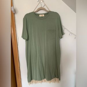 BNWT Os and Oakes bamboo t-shirt dress